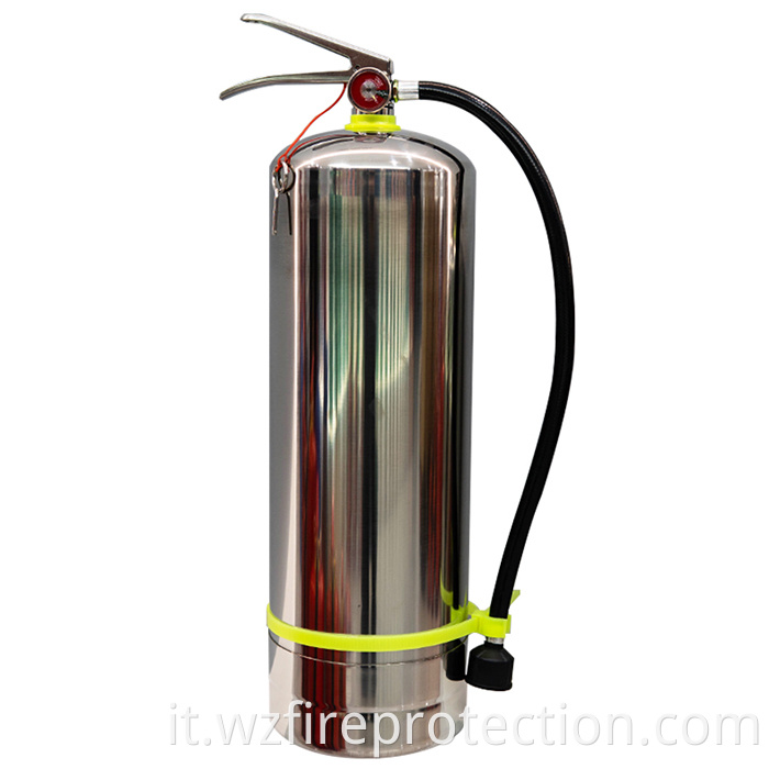 Water based fire extinguisher